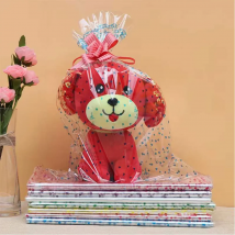 50pcs Transparent Opp Plastic Bag For Dolls Toy Packaging Small Heart Gift Bag Party Candy Fruit Basket Bag 18x25cm/20x30cm