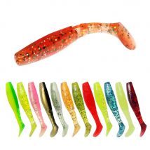 New Fishing Lures 20pcs 1.8g 6cm Soft Lure Wobblers for Trolling Silicone Artificial False Bait Rubber Baits Sea Fishing Goods