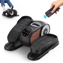 MERACH E32 Esercitatore ellittico per gambe sotto la scrivania Uso domestico Senior completamente assemblato Silenzioso e portatile 12 velocità regolabili e telecomando