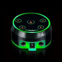 Tattoo Pen Power Supply Mini AURORA 2 Tattoo Power Supply LCD Screen with EU/US Adapter for Coil Gun&Rotary Tattoo Machine Power