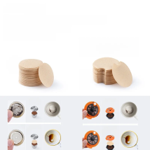 Disposable Paper Filter for Tassimo & Nespresso Coffee Reusable Capsules Prevents Clogging Keeps Capsules Clean RECAFIMIL