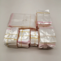 1000pcs Transparent Opp Bags Self Adhesive Cellophane Bags Opp Plastic Bag Poly Clear Packaging Bag for Jewelry Packaging Pouch