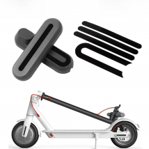 For Xiaomi Mijia M365 pro Electric Scooter Parts Accessories Rear Wheel Tyre Cover Hubs Protective Shell Case Black Sticker