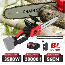 3500W Brushless 12 Pollici Motosega Elettrica Cordless Potatura Lavorazione Del Legno Utensile Elettrico Palmare Taglierina Da Giardino Per Makita 18V Batteria