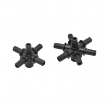 6mm 5-Way Water Splitter 7-Way Garden Water Sprinkler Connectors Multiple Joint Hose Splitters Garden Irrigation Accessories 10p