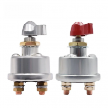 Car Battery Switch Isolator Disconnect Cut Off Kill Main Switch, 12V 24V DC Auto Truck Vehicle Master Power Switch ON OFF