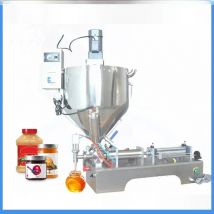 Commercial Heating Stirring Filling Machine With Mixing Funnel Chocolate Hand Soap Filling Machine