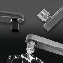 Rrskit Bicycle Pedal Extension Bolts Spacers R66E Pedal Extender Axle Crank Accessories 16Mm 20Mm For MTB Road Bike Pedal