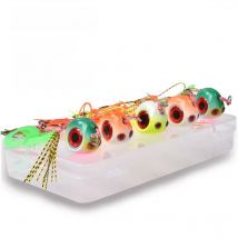 TEASER J29 5pcs 60g 80g 100g Tai Rubber Skirts Hooks Tenya Inchiku Jig Lure Set Sliding Snapper Kabura Jig Head Fishing Bait