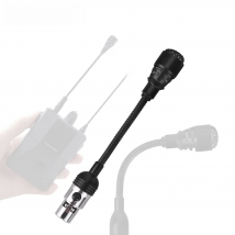 Professional Handheld Style Unidirectional Condenser Microphone For SHURE Wireless BodyPack Transmitter 4pin Lockable Mic