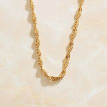 SOMMAR floating charms Gold color Girl Clavicle width 3mm Chain Geometric ins maxi necklace Luxury Jewelry