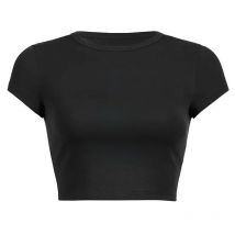 New Summer Short Sleeve O Neck Nieuwe Uw Eigen Ontwerp Logo/Foto Wit Custom DIY Women Crop Tops Fashion T-Shirt