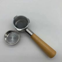 Ears thickness 4.0mm Solid wood 51mm Filter holder Portafilter for espresso Coffee Machine original handle