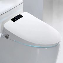 FOHEEL LCD Display Bidet Intelligent Heating Seat Wc Auto Open Smart Toilet Cover Electronic