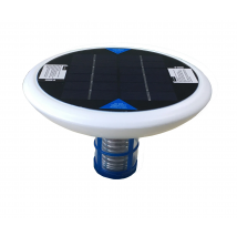 Solar Pool Ionizer Water Filter Purifier  85% Less Chlorine Prevent Algae Keeps Pool Clear Up To 15,000 Gal