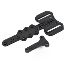 Hunting Gun Holster Accessories Leg Drop Adapter Adjustable Tactical Belt Holster Adaptor for Glock 17 19 M9 1911 USP P226