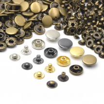 Kalaso  #655 #633 #831 30sets High Quality Brass Material Press Studs Sewing Snap Buttons Fasteners Leather Craft Clothes Bags