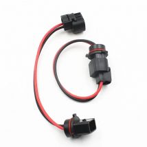 2x Car 5202/H16/2504/PSX24W Female Socket Connector Adapter To P13W Male Socket  Adapters Holders Harness Connector