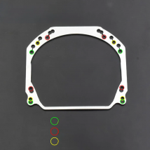 Mounting Frame For Hella 2 To Hella 3R G5/Koito Q5/E46 AL Headlight Lenses Bixenon Projector Transition Bracket Adapter Retrofit