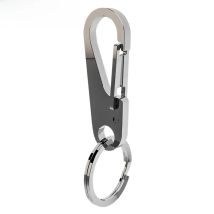 2025 High Quality Keyring Craftsman Metal Key Ring Men's Stainless Steel Key Chain Holder Belt Buckles Chaveiro Car Keychain Y93