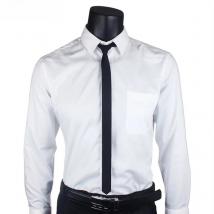 JEMYGINS Men's Tie 100% Silk Pure Black Tie 5cm Skinny Slim Tie High Quality Classic Business Casual Party Tie Wedding
