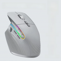 Multi-Device Wireless Mouse Bluetooth 5.0 & 3.0 Mouse 2.4G Wireless Portable Optical Mouse Ergonomic Right Hand Computer Mice
