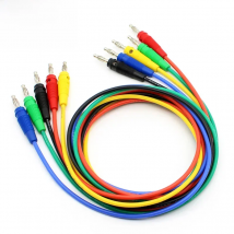 TL137 14AWG Silicone wire 4mm Banana Plug to 4mm Banana Plug Test Lead Cable Wire for Multimeter Probes