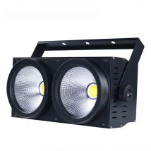 GOTSTAGE 220W LED 2IN1 COB Cool Warm White Lighting 2X100W Flood Blinder Lighting Wedding Party Bar DMX Stage Lighting Disco Bar
