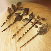 Metal Vintage Hair pin clip For Women/Girl Headwear Gold/Silver Hairpins Barrettes Styling Hair Accessories Gifts