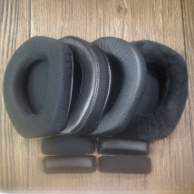 Soft Protein Velvet Sheepskin Earpad Foam Ear Pads Cushions for Sennheiser HDR RS165 RS175 RS185 RS195 Headphones Without Buckle