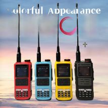 Full Band IP68 Waterproof GMRS Walkie Talkie OS-SV7 LED Display DTMF 128 CH Colorful Handheld Two Way Radio