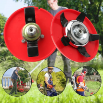 Multifunctional Brush Cutter Blade Trimmer Garden Grass Paddy Field Dry Land Lawn Mower Machine Tool Head Metal Blades Trimmer