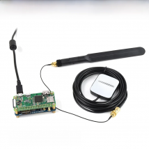 SIM7600G-H 4G HAT (B) for Raspberry Pi 4 3 Zero LTE Cat-4 4G 3G 2G Support GNSS Positioning Global Band Via Micro USB Pogo Pin