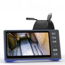 7'' IPS Large Screen Endoscope 1080P HD Camera Split Design 1-15m Single Dual Triple Lens Borescope Check Car Pipe Sewer
