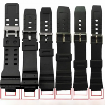 For casio Watches Watchband Silicone Rubber Bands EF Replace Electronic Wristwatch Band Sports Watch Straps 16mm 18mm 20mm 22mm