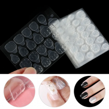 24/120/240pcs Double Sided False Nail Art Adhesive Tape Glue Sticker DIY Tips Fake Nail Acrylic Manicure Gel Makeup Tool