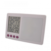 Digital Kitchen Timer Large LCD 4 Channel Digital Timer Kitchen Timer Count Down Up Timer tablets KT002(White button)