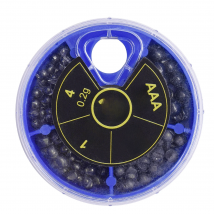 SF 0.2g-0.8g Micro Split Shot Lead Sinker Combo Removable Fly Fishing Ice Fishing Lead Sinkers Weights Fishing Tackle