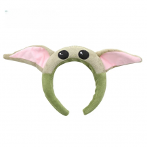 Disney Baby Yoda Anime Headband Stitch Alien Cartoon Figure Cosplay Hair Band Children Plushy Hair Accessories Girls Woman Gift
