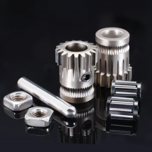 Dual Drive Gear Extruder Kit Cloned Btech use for Prusa i3 3D Printer Gear Mini Bowden Extrusion Ender 3 CR10/10S PRO