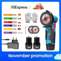 19500 giri/min 12V Mini smerigliatrice angolare rettificatrice a batteria batteria al litio smerigliatrice ricaricabile potere di ammortizzazione