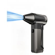 Mini Turbo Jet Fan, 160000RPM Electric Dust Blower High Speed Brushless Motor Wind 3 Speed Adjustable Handheld Violent Fan 52m/s