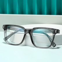 VICKY Men's Anti Blue Light Reading Glasses Brand Design Myopia Prescription Glasses Men Simple Optical Eyewear Glasses Frame