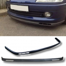 Für Peugeot 306 2 Stück Frontstoßstange Lip Body Kit Spoiler Splitter Diffusor Hochwertiger ABS-Kunststoff Professionelle Tuning-Teile
