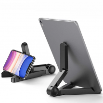 Portable Foldable iPad Stand Compatible 4"-11"Tablet Phone Desktop Plastic Holder For Xiaomi Samsung Huawei Phone Tablet Stand