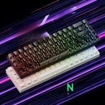 XVX HE68 Pro Rapid Trigger Magnetic Keyboard with Gateron Magnetic Jade Pro Switch CNC Aluminum Black Keyboard