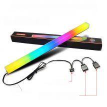30cm RGB LED Strip 5V 3Pin ARGB Computer Case Light Bar Aluminum Alloy Magnetic Small 4 Pin Light-Strip for PC Case