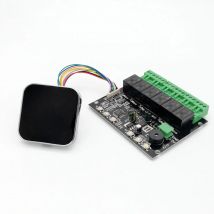 6CH DC12V Low Power Consumption Ring Indicator Light Capacitive Fingerprint Access Control Board