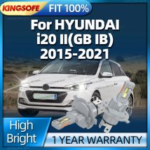 Leistungsstarke LED Front H4 Scheinwerfer Auto Birne 6000K Canbus 180W Scheinwerfer Für HYUNDAI i20 II GB IB 2015 2016 2017 2018 2019 2020 2021