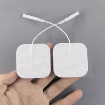 10pcs 5x5cm/5x9cm TENS Non-woven Self Adhesive Replacement Reusable Electrode Pad for Muscle Stimulator Tens Massager Pads